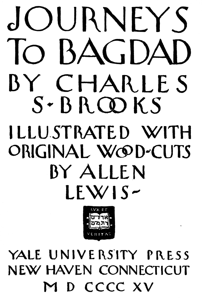 Journeys to Bagdad cover