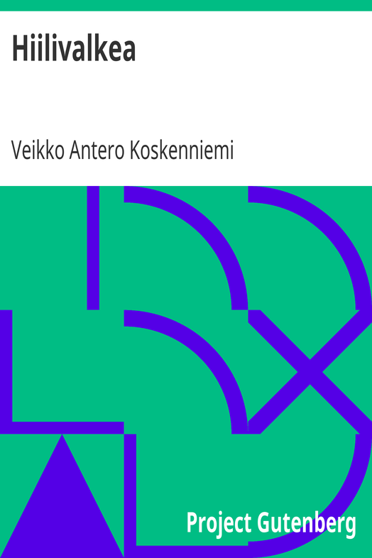 Hiilivalkea cover
