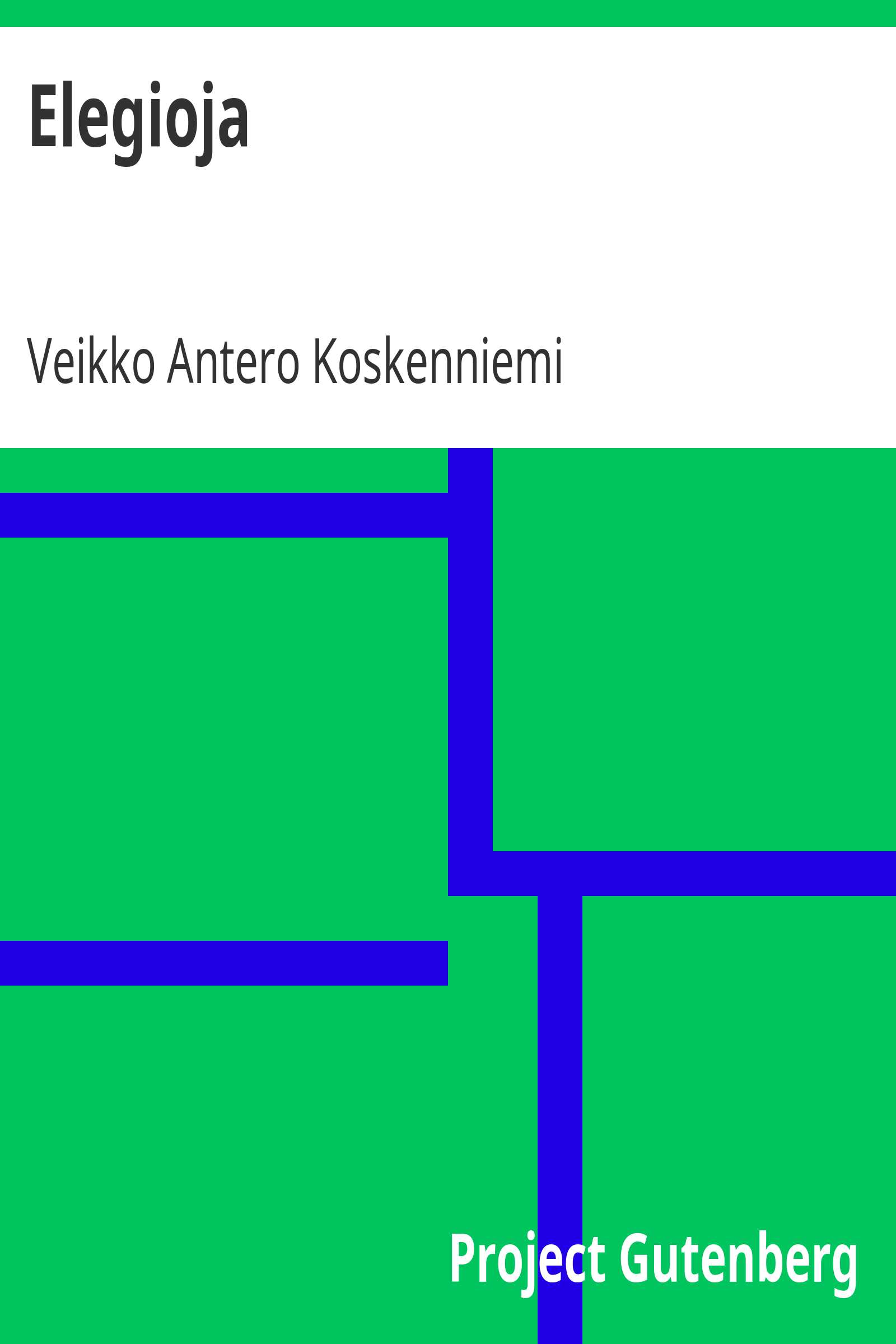 Elegioja cover
