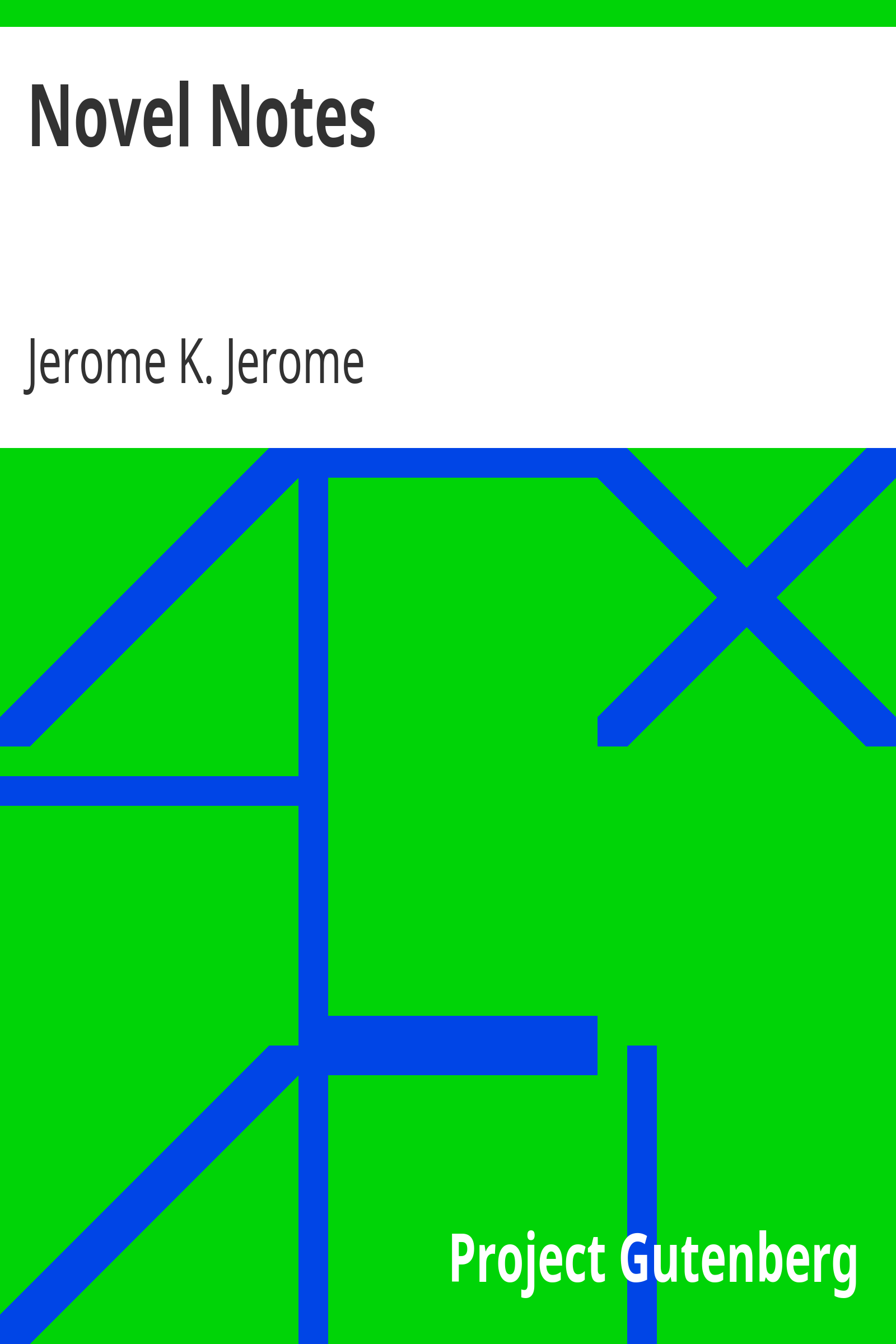 Novel Notes cover