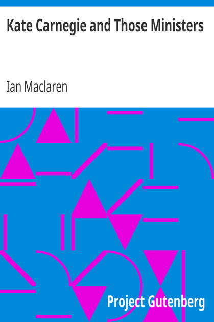 Kate Carnegie and Those Ministers cover