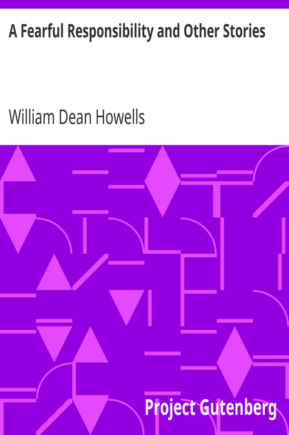 A Fearful Responsibility and Other Stories cover