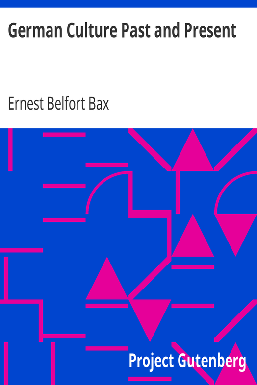 German Culture Past and Present cover