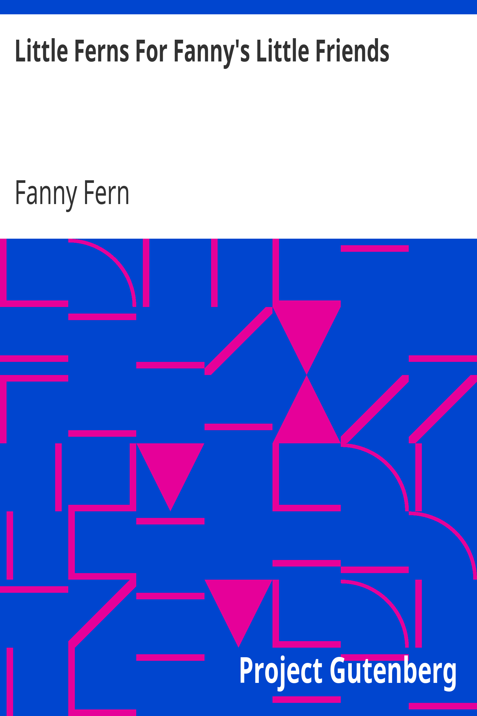 Little Ferns For Fanny's Little Friends cover