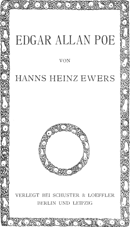 Edgar Allan Poe / Die Dichtung, Band XLII cover