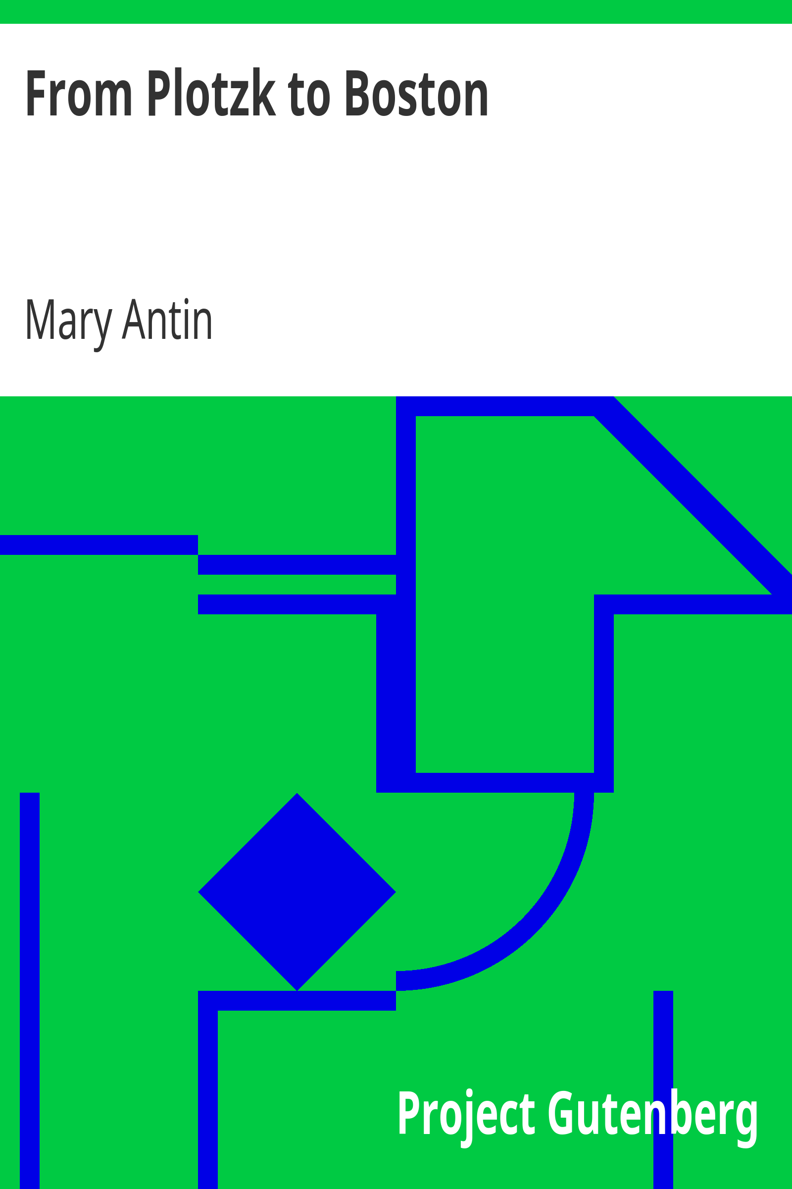 From Plotzk to Boston cover