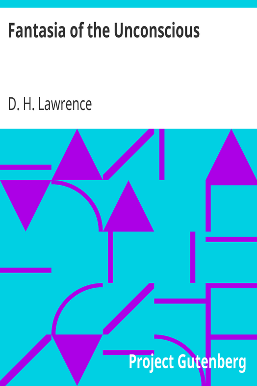 Fantasia of the Unconscious cover
