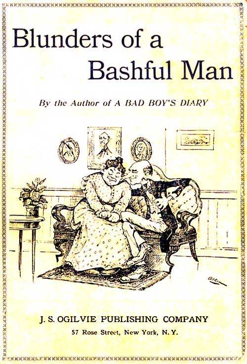 The Blunders of a Bashful Man cover