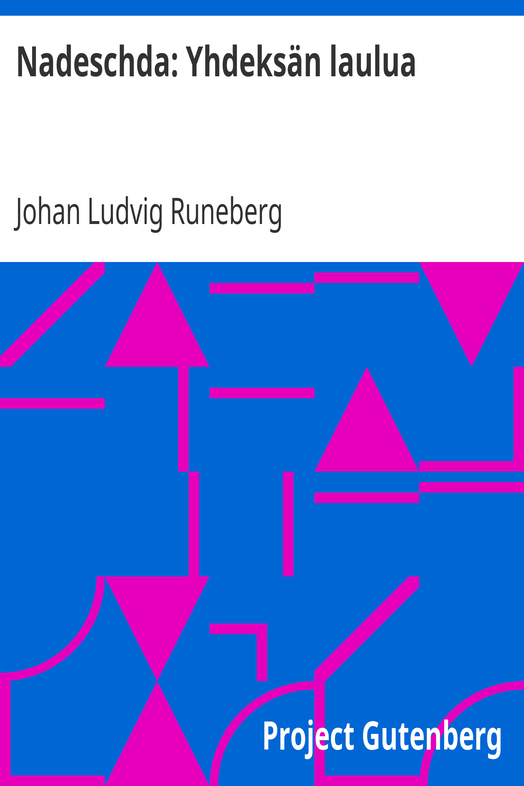 Nadeschda: Yhdeksän laulua cover