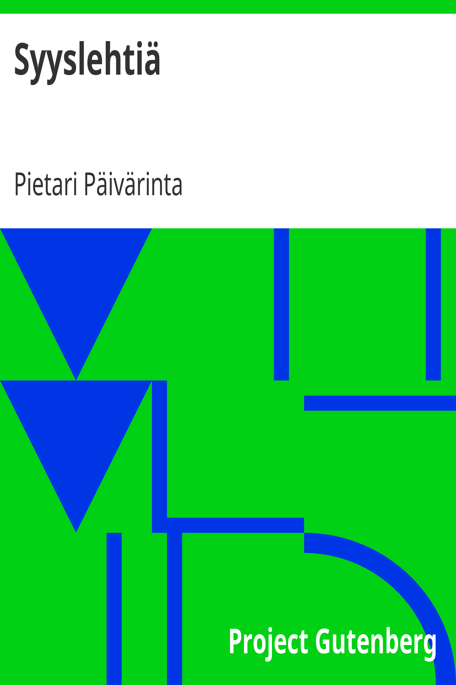Syyslehtiä cover