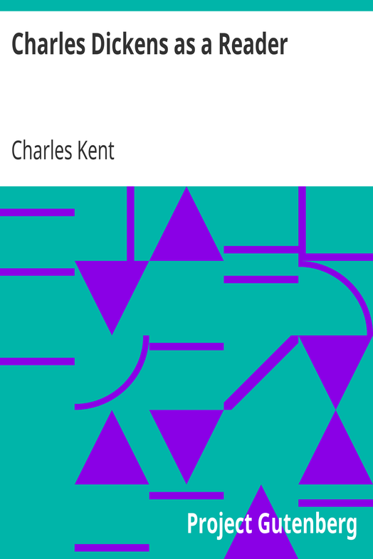 Charles Dickens as a Reader cover