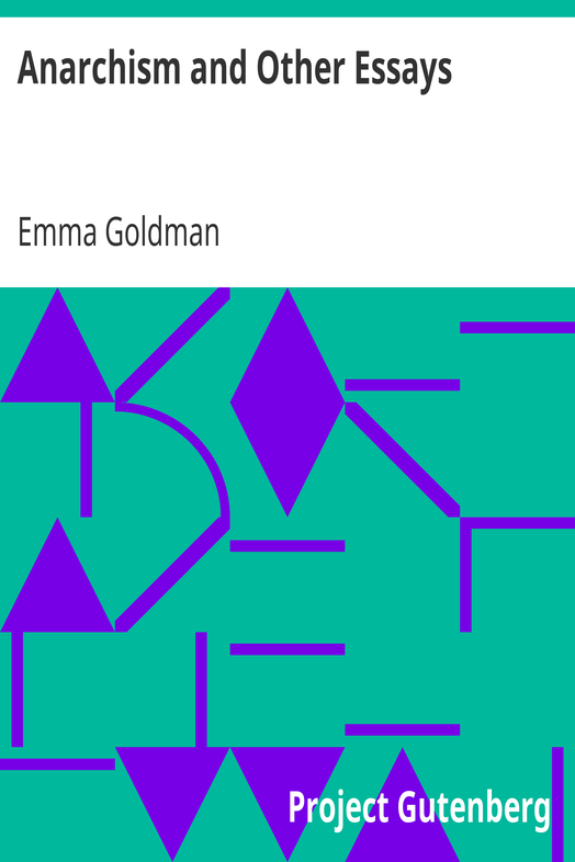 Anarchism and Other Essays cover
