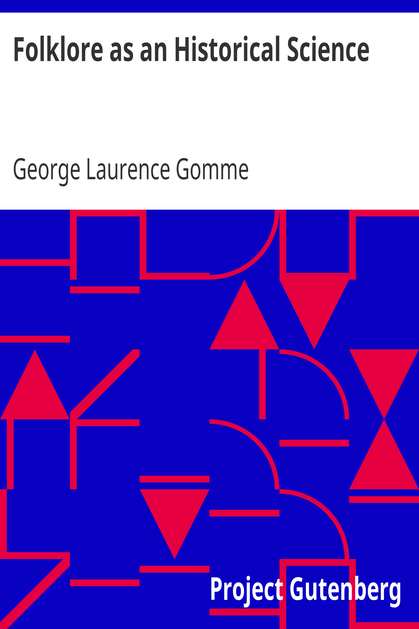 Folklore as an Historical Science cover