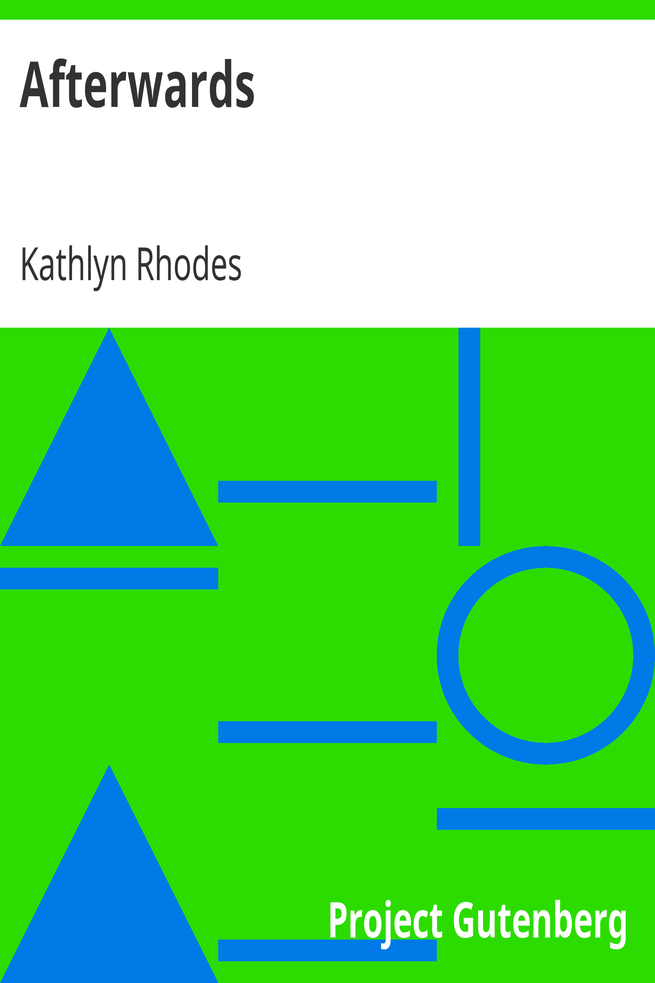 Afterwards cover