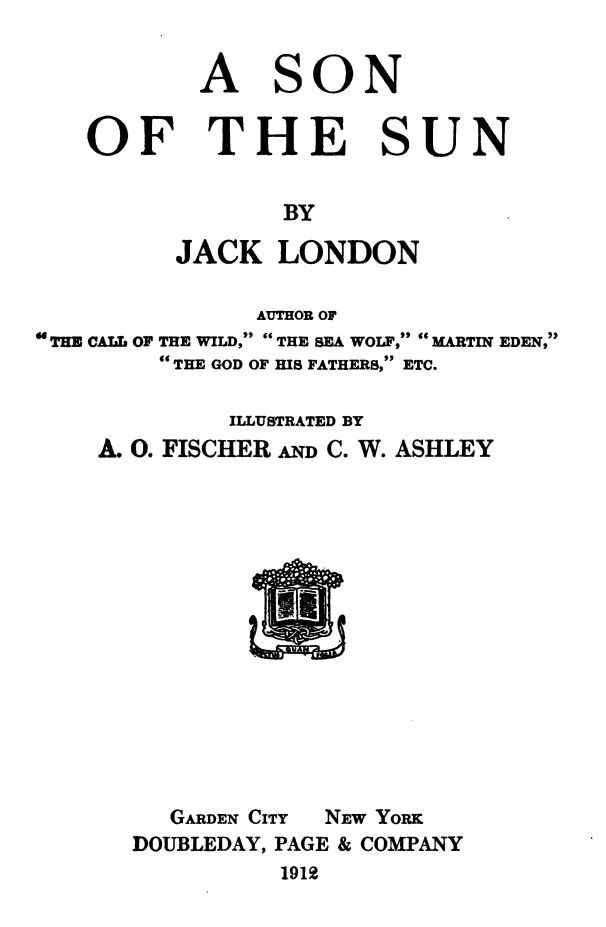 A Son of the Sun cover