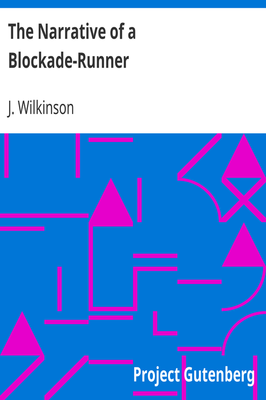 The Narrative of a Blockade-Runner cover