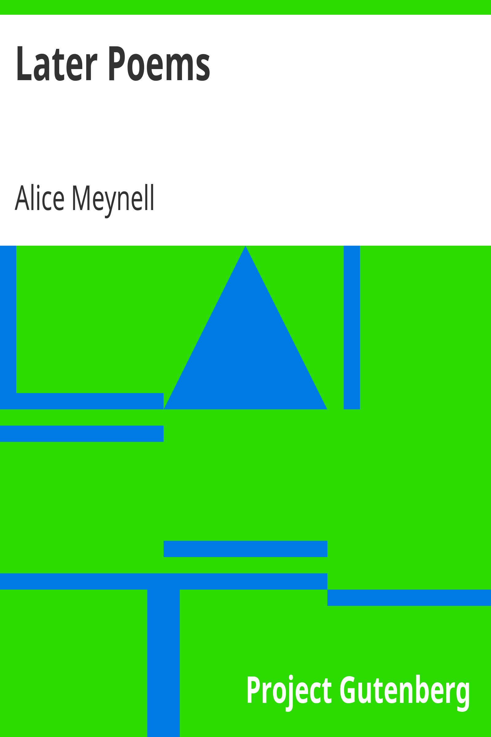 Later Poems cover