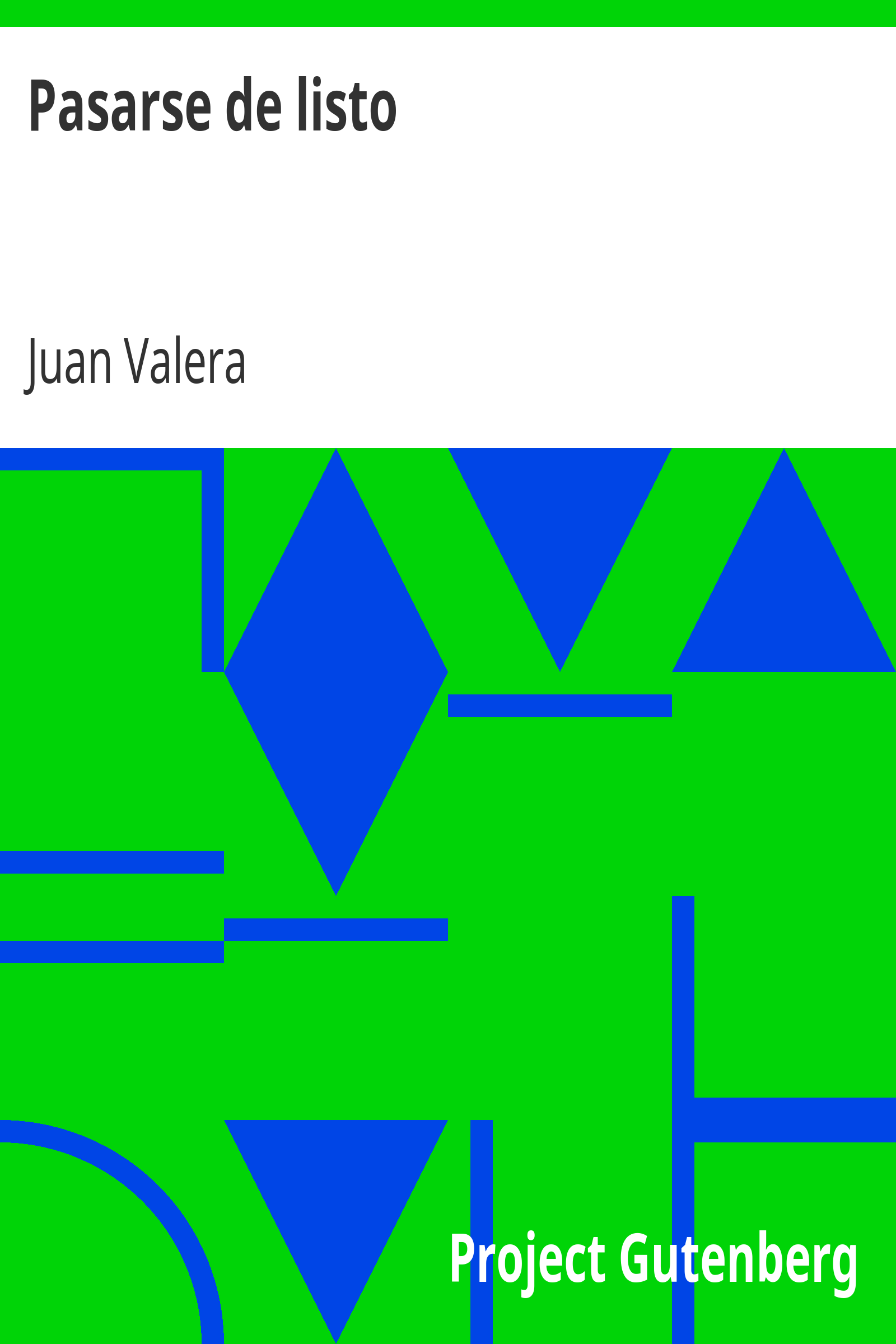 Pasarse de listo cover