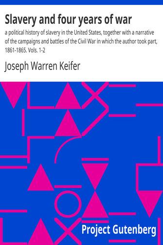Slavery and four years of war cover