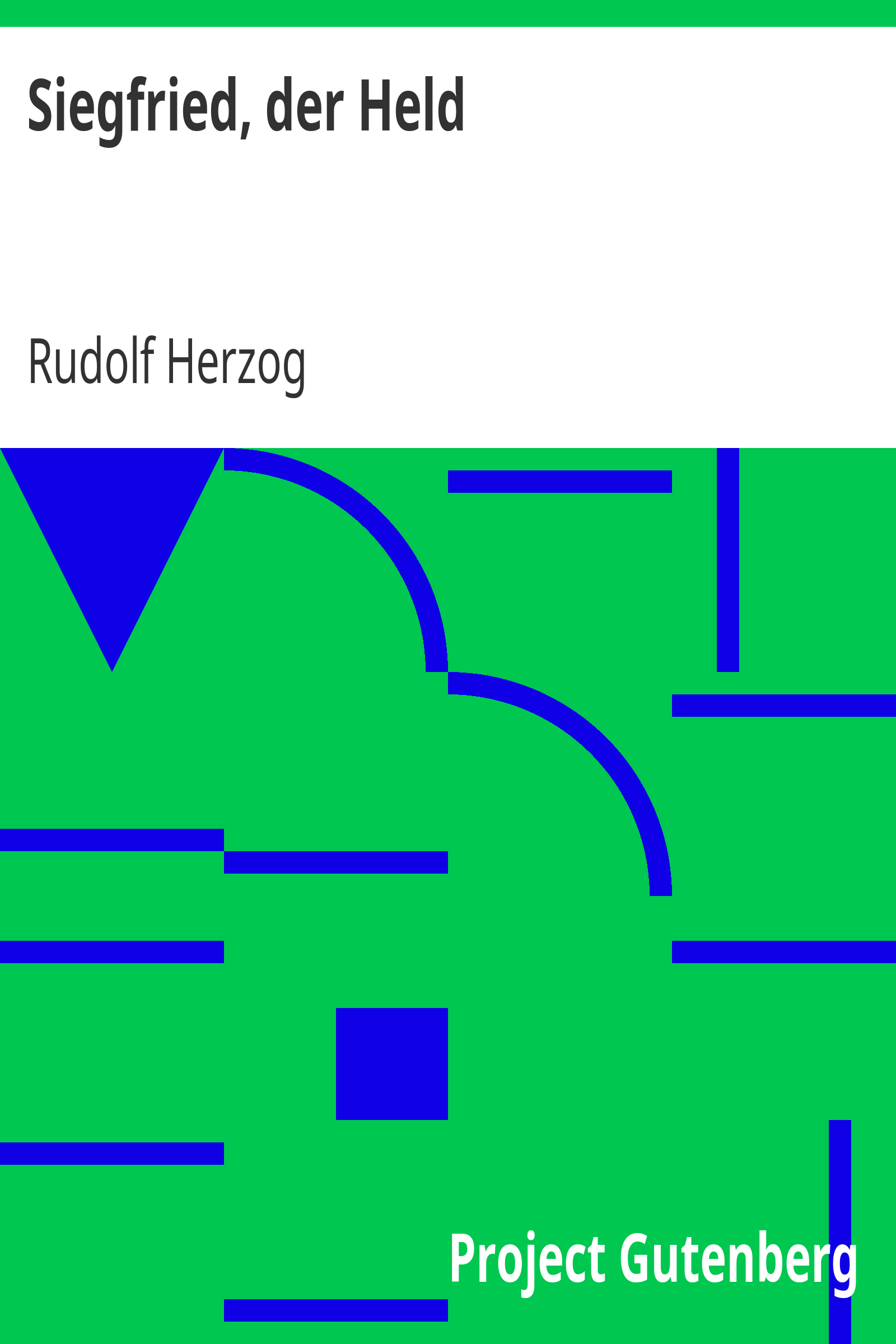 Siegfried, der Held cover