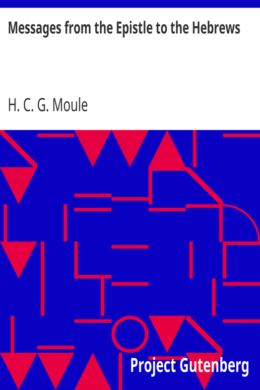Messages from the Epistle to the Hebrews cover