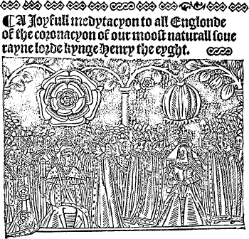 A Ioyfull medytacyon to all Englonde of the coronacyon of our moost naturall souerayne lorde kynge Henry the eyght / (A Joyful Meditation of the Coronation of King Henry the Eighth) cover