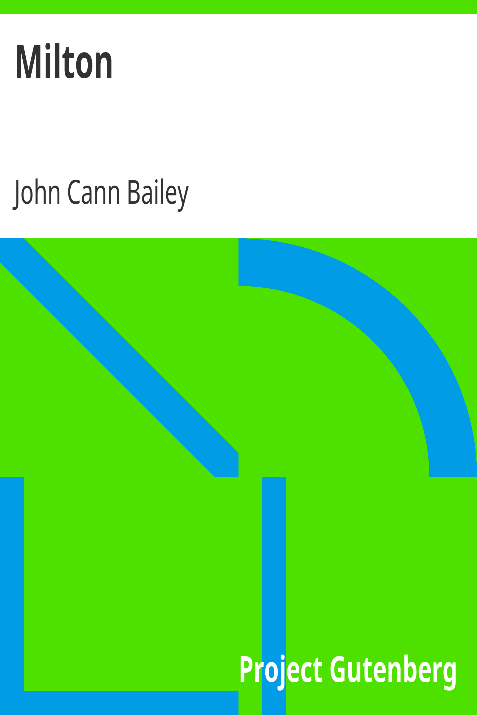 Milton cover
