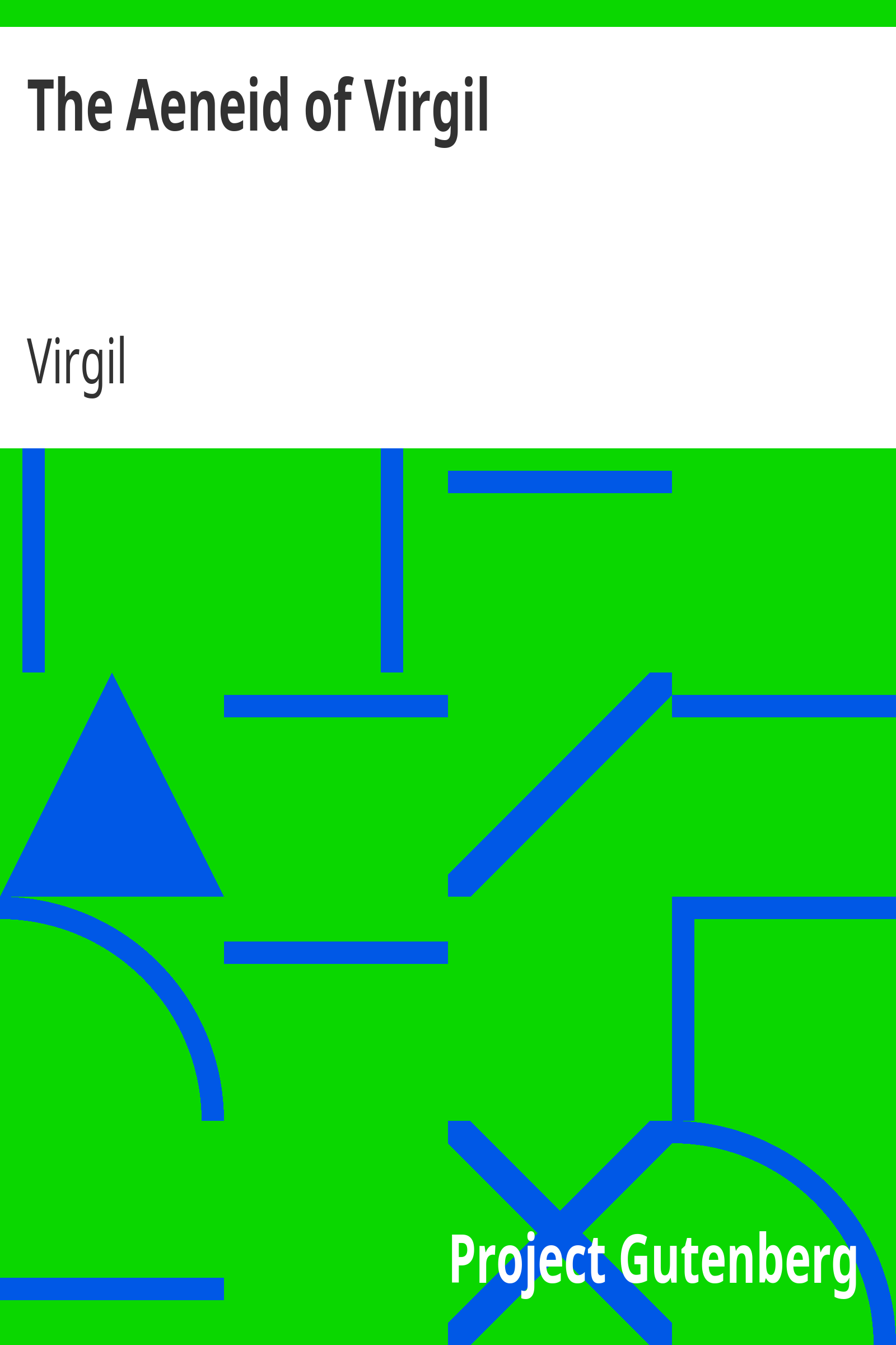 The Aeneid of Virgil cover