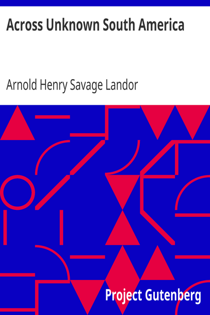 Across Unknown South America cover