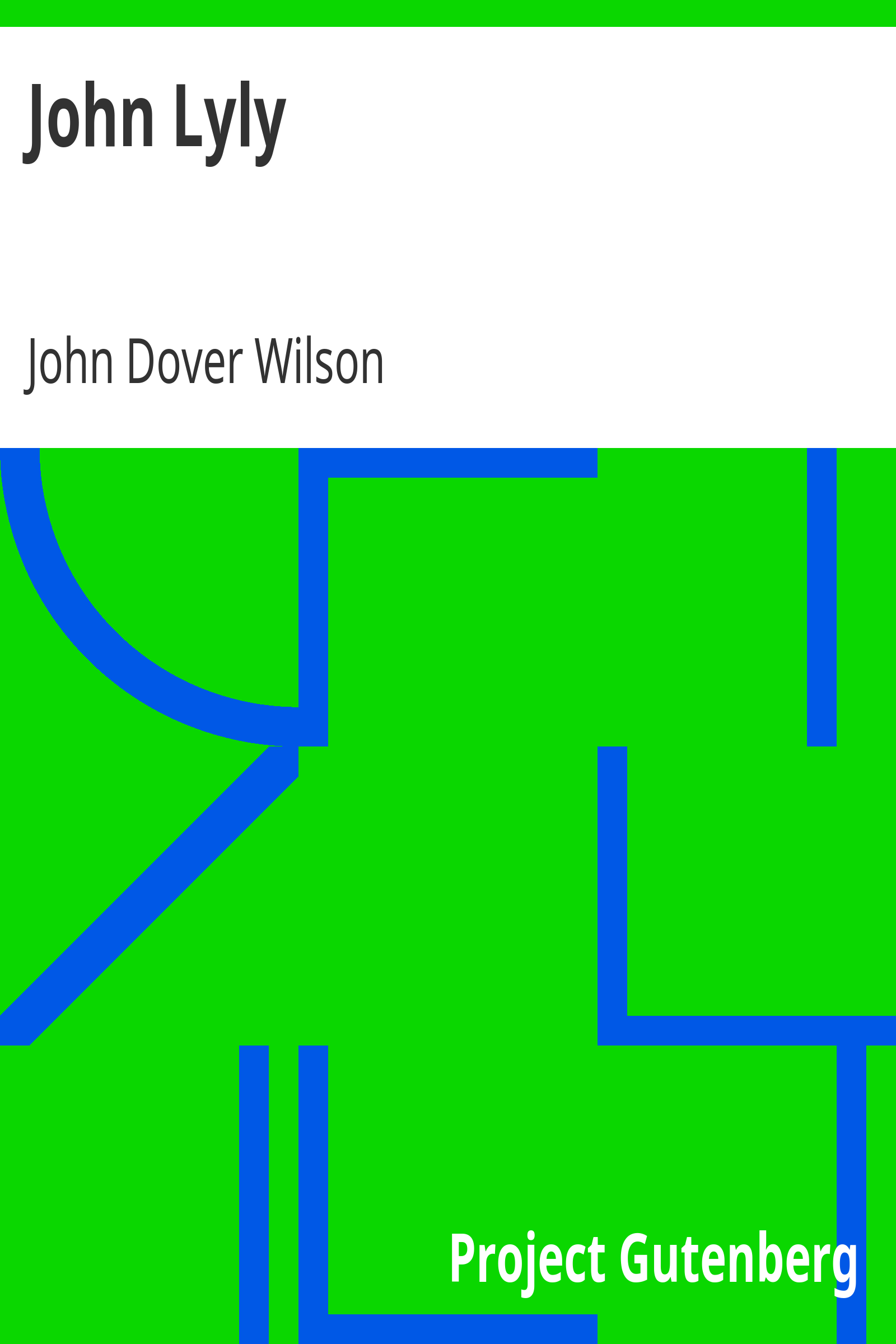 John Lyly cover