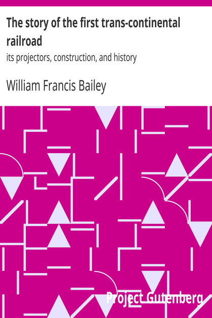 The story of the first trans-continental railroad cover