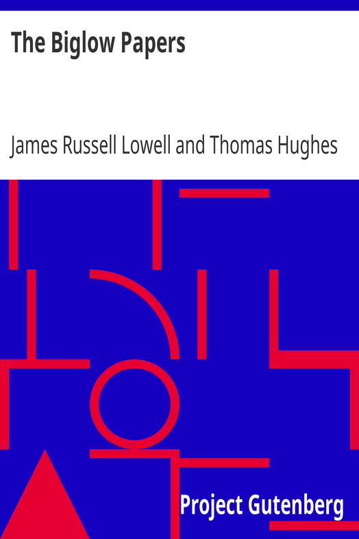 The Biglow Papers cover