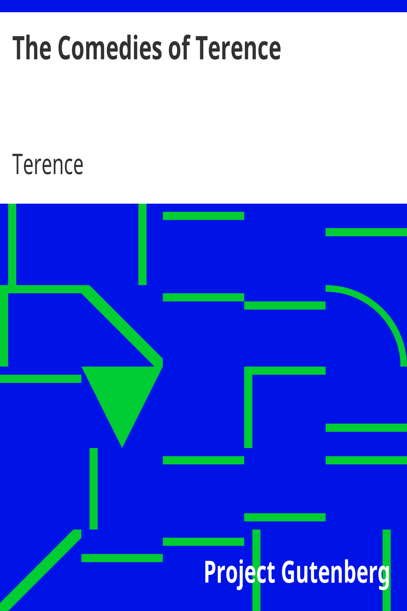 The Comedies of Terence cover