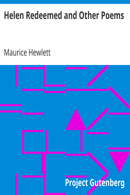 Helen Redeemed and Other Poems cover