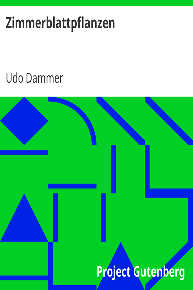 Zimmerblattpflanzen cover