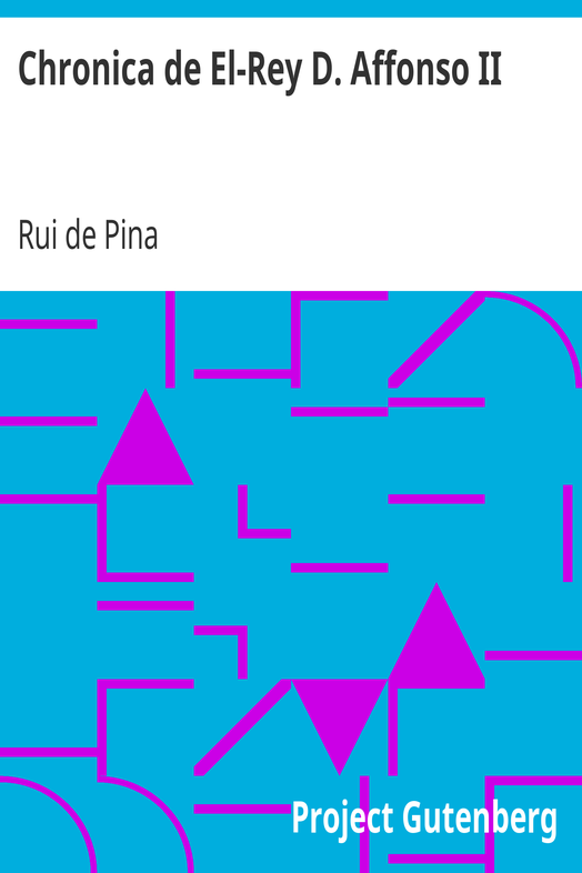 Chronica de El-Rey D. Affonso II cover