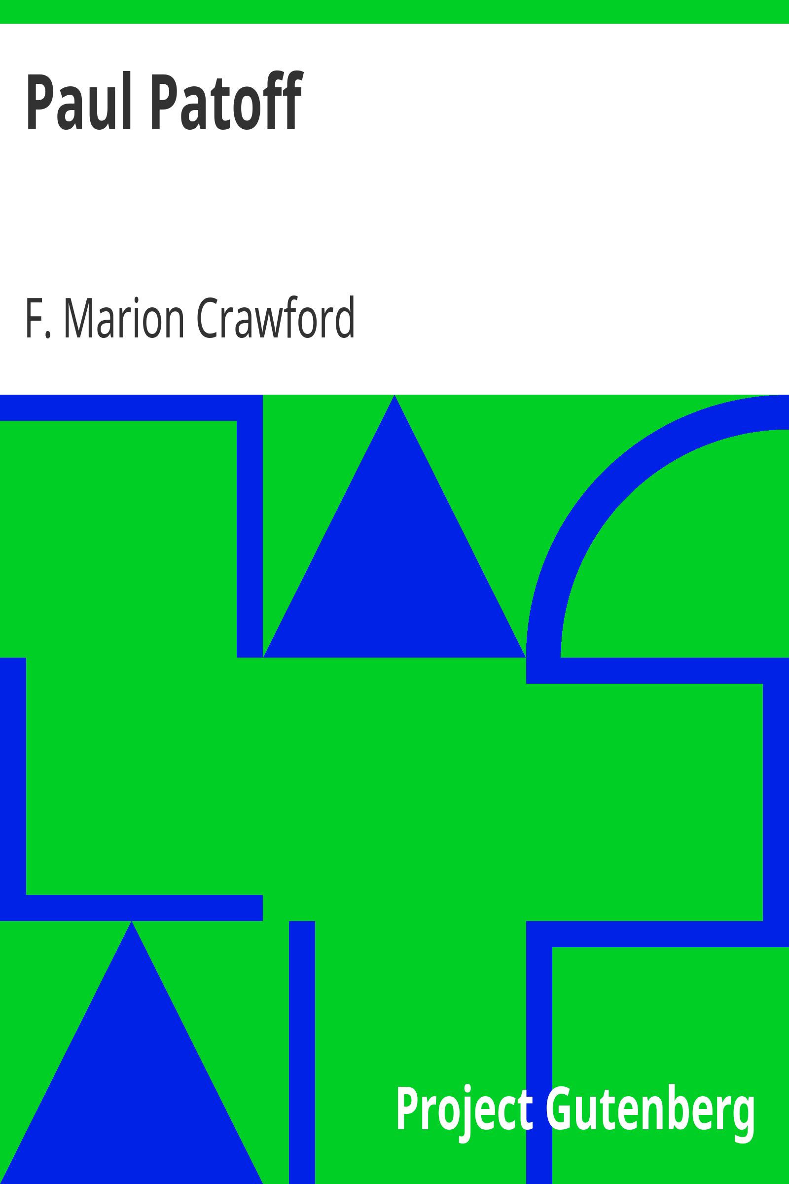 Paul Patoff cover