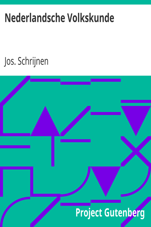 Nederlandsche Volkskunde cover