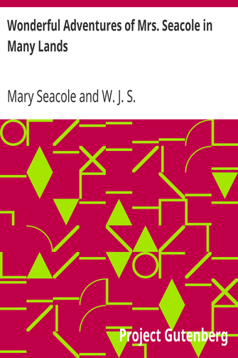 Wonderful Adventures of Mrs. Seacole in Many Lands cover