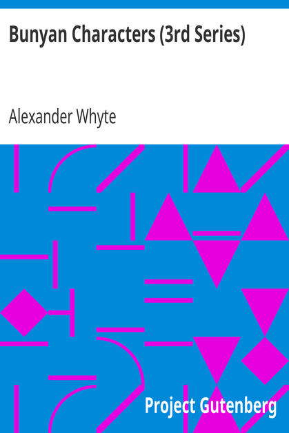 Bunyan Characters (3rd Series) cover