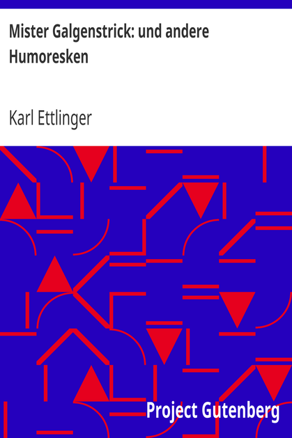 Mister Galgenstrick: und andere Humoresken cover