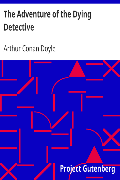 The Adventure of the Dying Detective cover