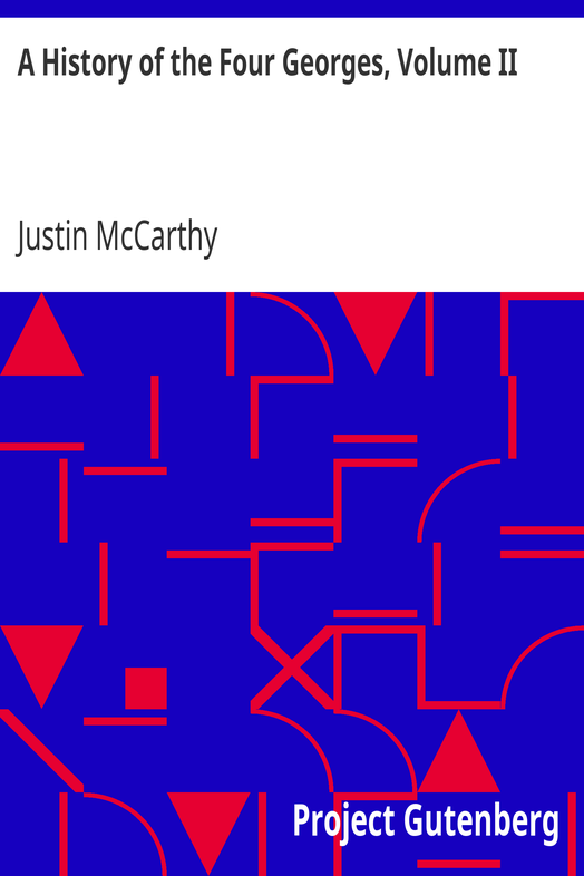 A History of the Four Georges, Volume II cover