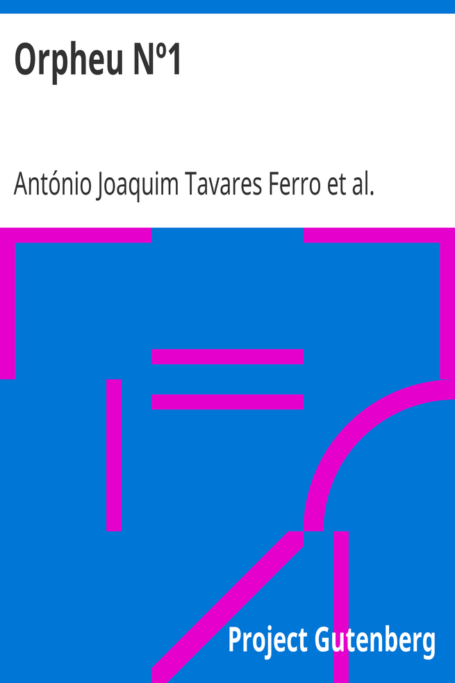 Orpheu Nº1 / Revista Trimestral de Literatura cover