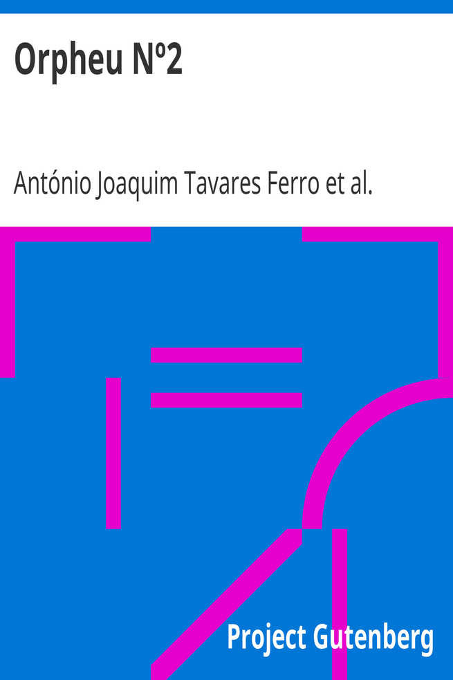 Orpheu Nº2 / Revista Trimestral de Literatura cover