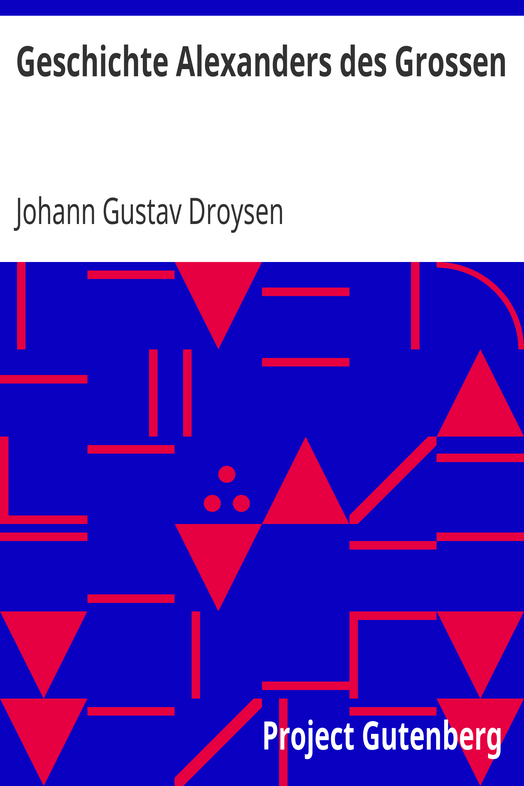 Geschichte Alexanders des Grossen cover