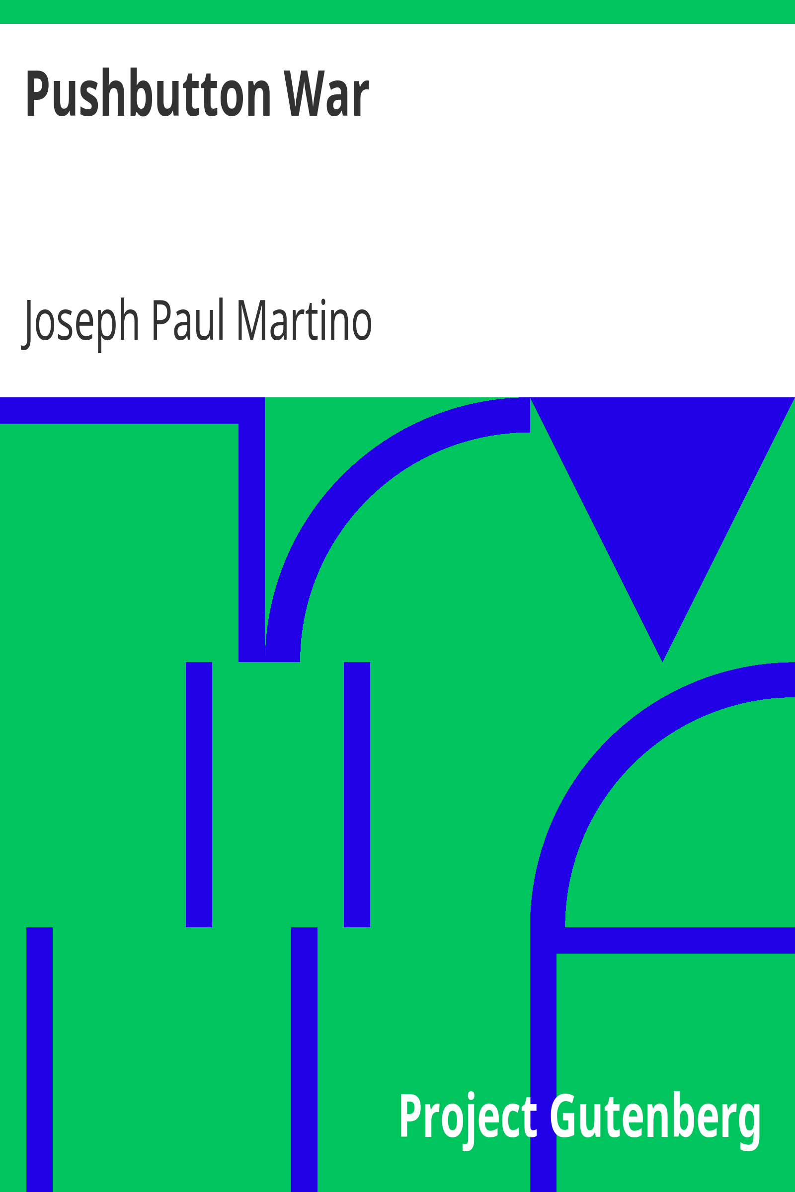 Pushbutton War cover