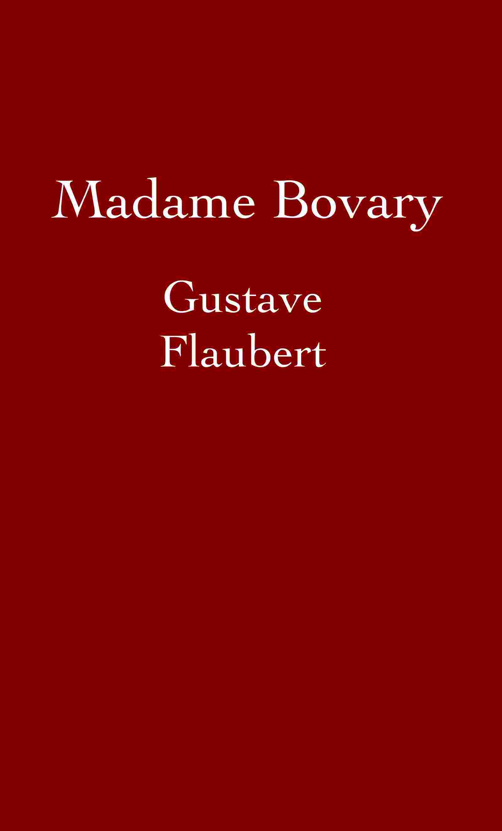 Madame Bovary cover