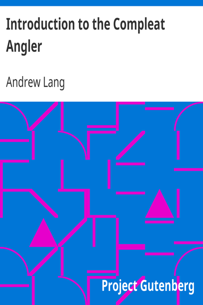 Introduction to the Compleat Angler cover