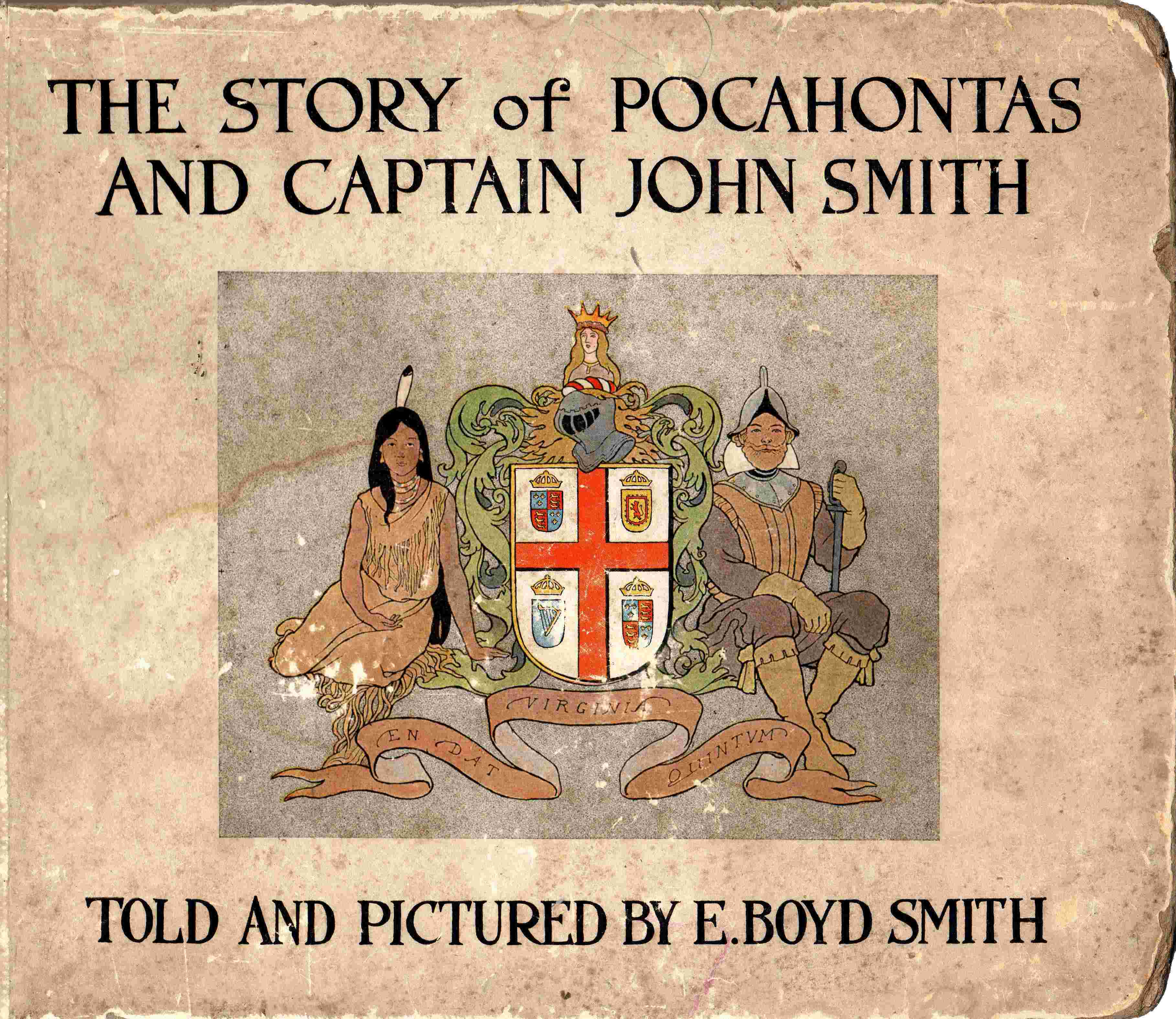 The story of Pocahontas and Captain John Smith cover